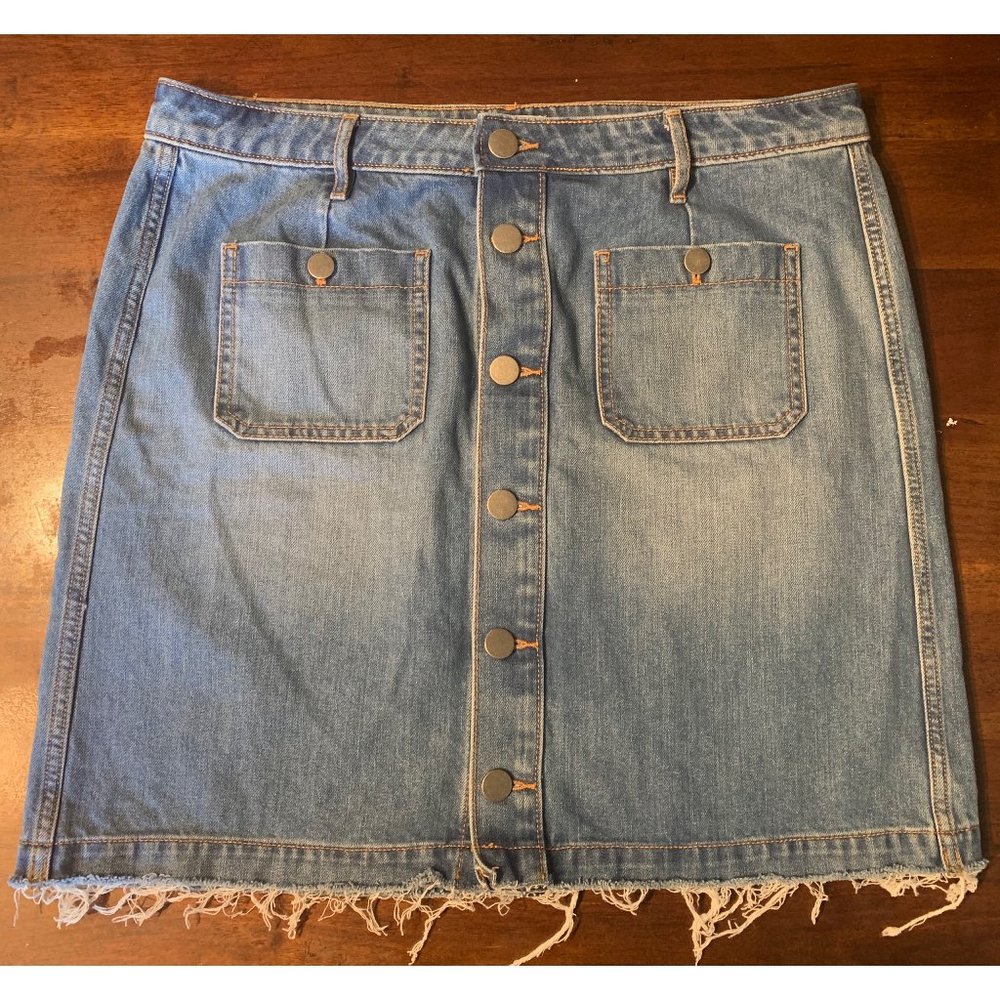 Ann Taylor Loft - Denim Skirt - 14